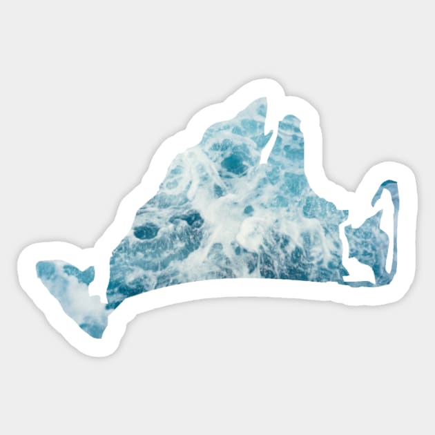 Marthas Vineyard Sticker by bestStickers